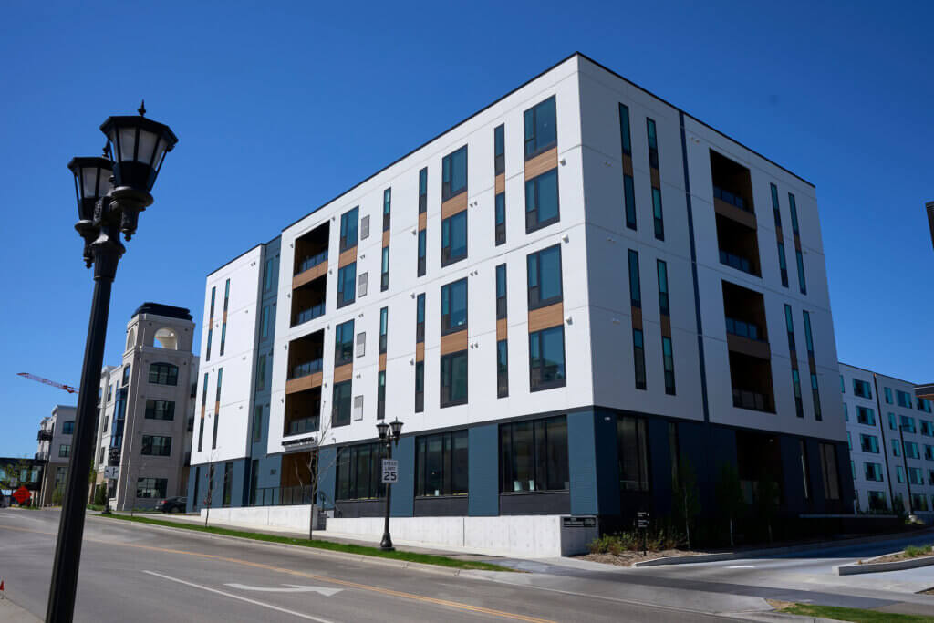 Restoring Waters building facade