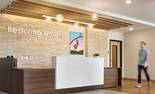 Restoring Waters lobby